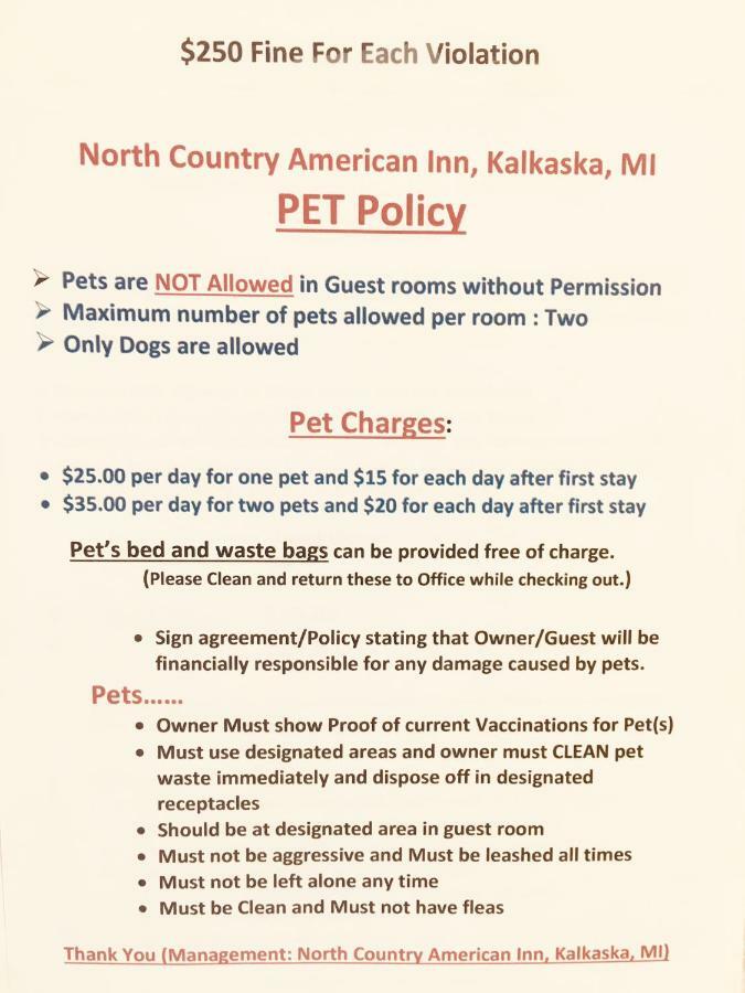 North Country American Inn 캘캐스카 외부 사진